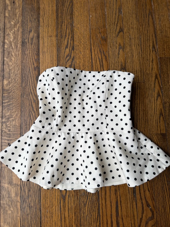 Zara Tops - Zara peplum tube top